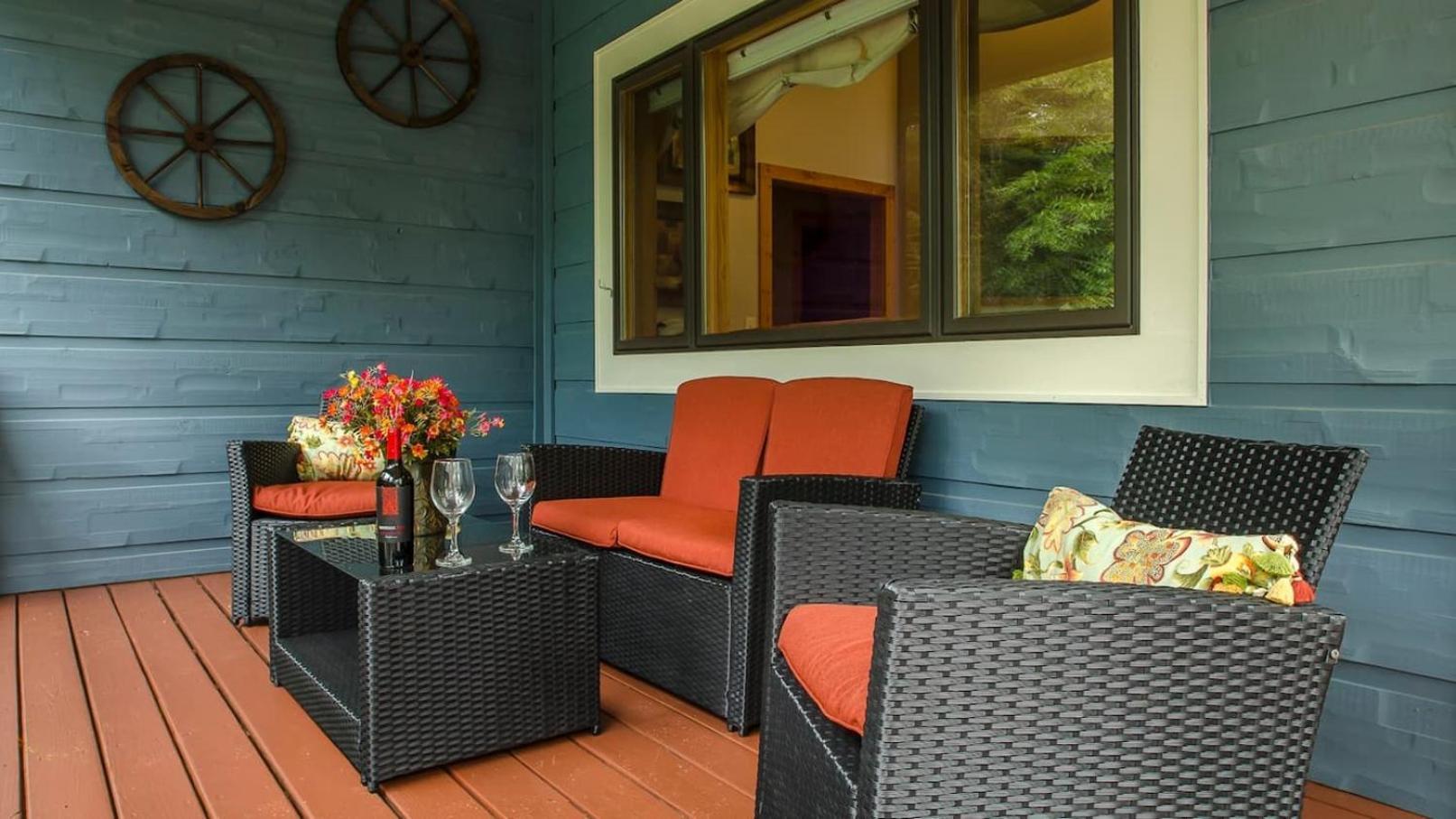 Serene Mountain And Sunset Views 3Bd Cabin Franklin Bagian luar foto