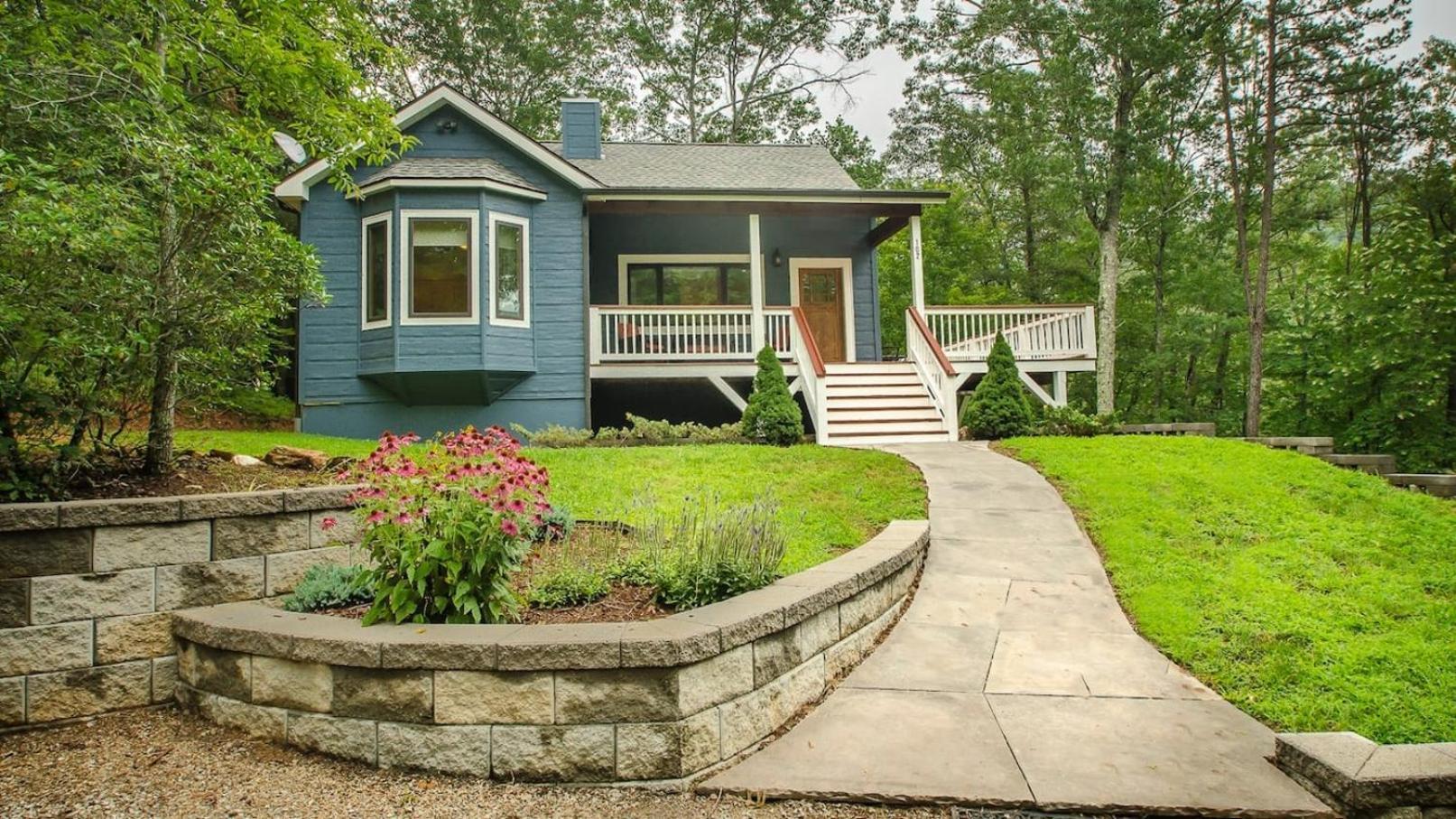 Serene Mountain And Sunset Views 3Bd Cabin Franklin Bagian luar foto