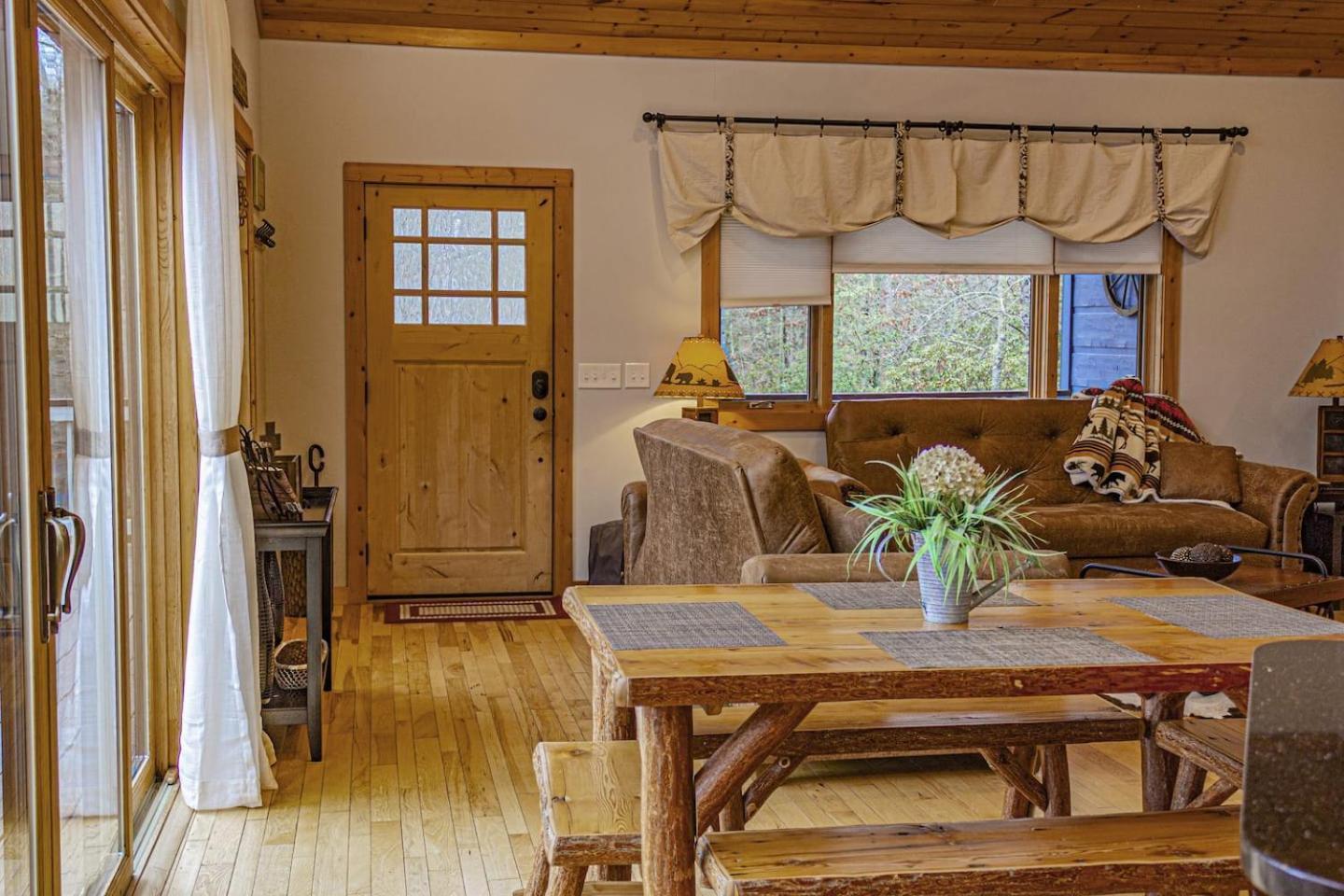 Serene Mountain And Sunset Views 3Bd Cabin Franklin Bagian luar foto