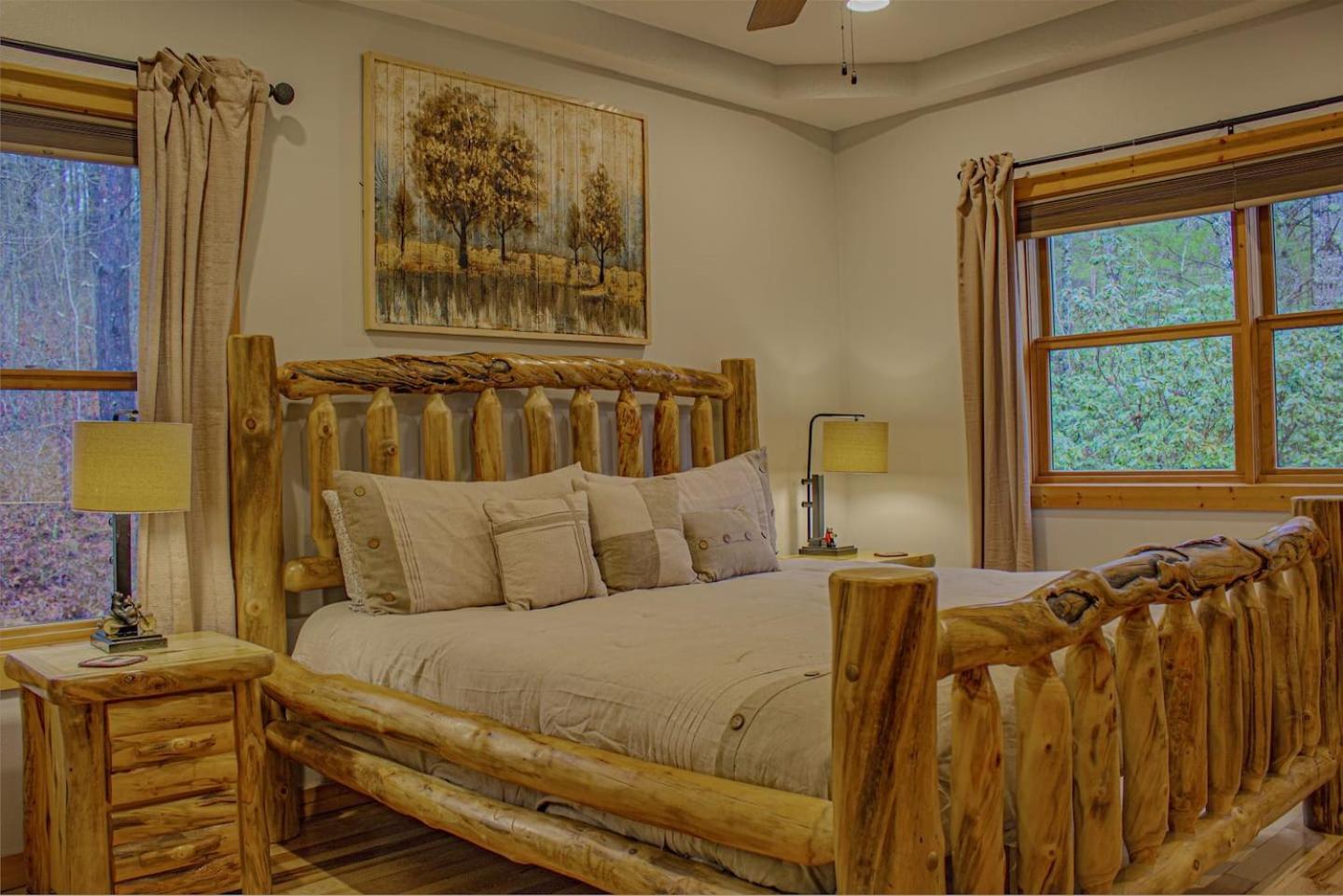Serene Mountain And Sunset Views 3Bd Cabin Franklin Bagian luar foto
